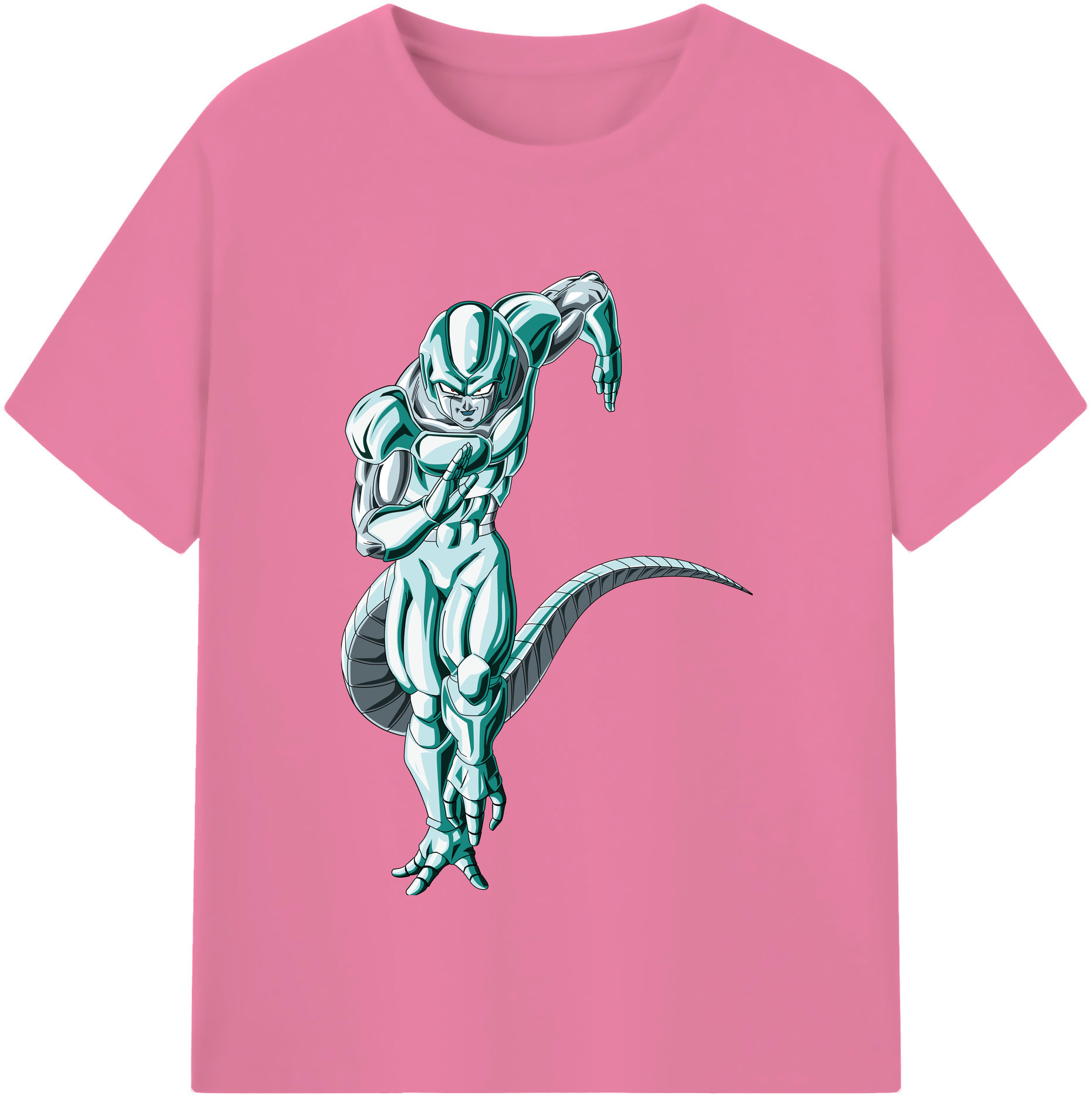 （画像用） ドラゴンボール フリーザ DRAGON BALL Frieza 綿100％半袖Tシャツ（フロントプリント）